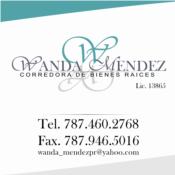 Wanda Mendez Real Estate, Wanda Mendez Lopez Puerto Rico