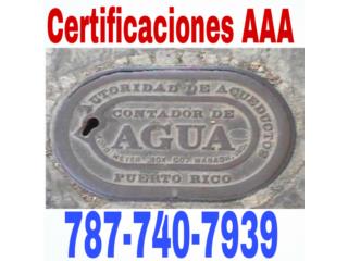 Certificaciones AAA Puerto Rico Sierra Plumbing