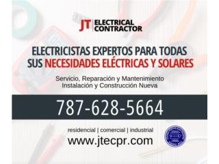 Electricista Residencial y Comercial  Puerto Rico JT Electrical Contractor