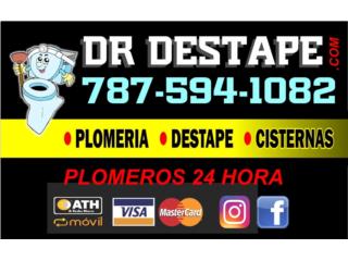 Limpieza de tuberias y Cmara  Puerto Rico DR.DESTAPE Puerto rico 