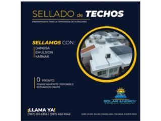 SELLADOS DE TECHOS EN DANOSA #1 Puerto Rico Solar Energy & Resources Inc