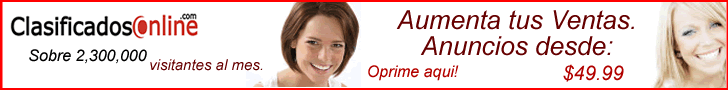 Anunciate en ClasificadosOnline.com