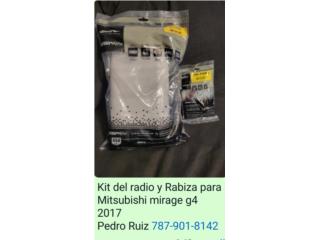 Kit  de radio y rabiza para Mitsubishi mirage, Puerto Rico