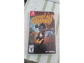 Destroy all humans Nintendo switch, Puerto Rico