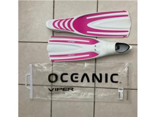 Fin - Oceanic Viper FF como nuevas, Puerto Rico