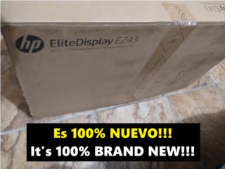 100% NUEVO monitor HP EliteDisplay E243 24
