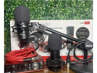 Equipo para grabarte o hacer podcast, Puerto Rico