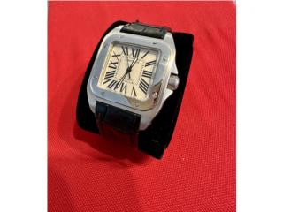 Reloj Cartier Santos 100 Mediano, Puerto Rico