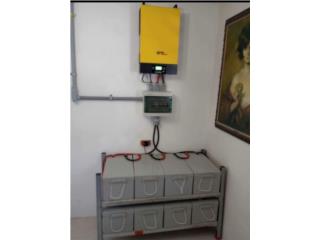 Bateras e inversor y transfer switch , Puerto Rico