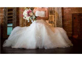 Vestido de novia de diseador Rosa Clara inma, Puerto Rico