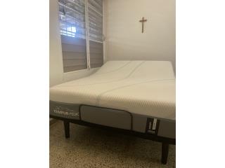 Cama de posiciones y matress full Tempur pedi, Puerto Rico