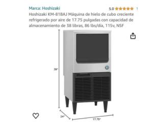 MAQUINA DE HIELO NUEVA ,NUNCA USADA 38 LBS, Puerto Rico