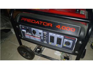 1. PLANTA PREDATOR 4000W NUEVO SIN USAR 400.0, Puerto Rico