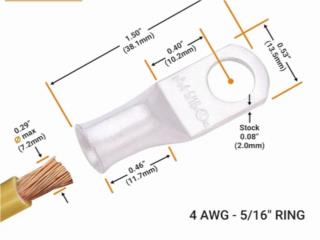 Conectores 4/0 para bateras solares, Puerto Rico
