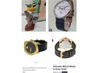 Reloj movado BOLD $100.00 y otros, Puerto Rico