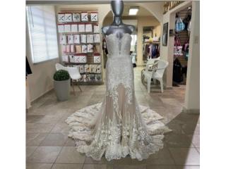 Traje de boda Ivory D Royal Size 8 (Sirena), Puerto Rico