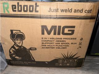 MIG Welder 125A Dual Voltage Flux Core/ Solid, Puerto Rico