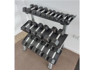 Rack y Dumbells