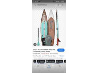 Paddleboard inflable marca bote 12'6 se uso u