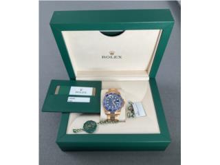 Rolex Submariner azul 18k 116618lb new