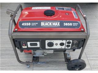 Planta Electrica BlackMax 4550w, Puerto Rico