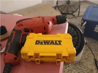 Taladro toolman 3/8 y barrenas dewalt, Puerto Rico