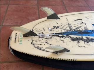 North Charge kite surfboard, Puerto Rico