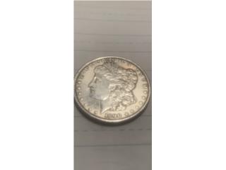 Dollar Morgan 1890 plata &150., Puerto Rico
