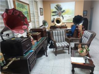 Fonografos Edison y RCA VICTOR victrolas, Puerto Rico