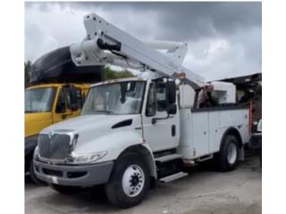 Camión canasto 60’ con grúa , International Puerto Rico