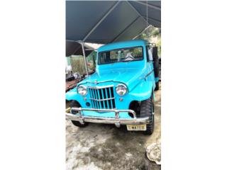 Jeep Willy 4x4 ao 1963 millas 19000, Jeep Puerto Rico