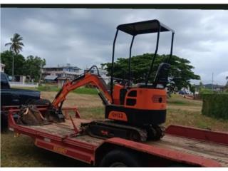 Mini escabadora , Equipo Construccion Puerto Rico