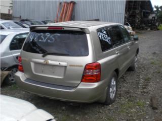 TOYOTA HIGHLANDER 2001TOYOTA HIGHLANDER 2001 puerto rico