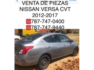 Tapiceria Nissan versa 2012-2017, Puerto Rico