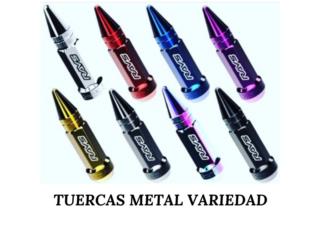 TUERCAS METAL SPIKE VARIEDAD, Puerto Rico