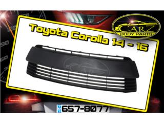 PARRILLA Toyota COROLLA 2014 - 2016 (Abajo), Puerto Rico