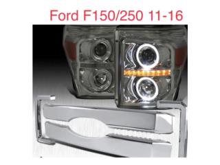 Focos Delanteros Ford F150/250 11-16, Puerto Rico