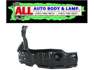 TOYOTA YARIS 07-11 Cover Motor Abajo Izq. Sed, Puerto Rico