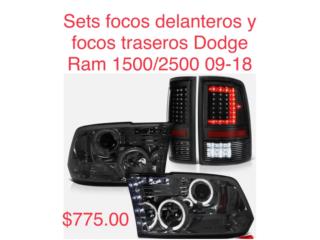 Focos delanteros dodge ram 09-18, Puerto Rico