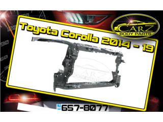 Soporte de Radiador Toyota COROLLA 2014 - 19, Puerto Rico