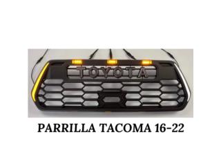 PARRILLA TOYOTA TACOMA 16-22 CON LEDS, Puerto Rico