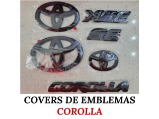 EMBLEMA COVERS TOYOTA COROLLA SE / XSE 20-23, Puerto Rico