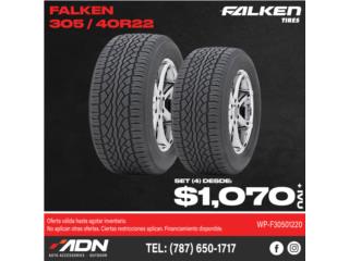 Gomas Falken 305/ 40 R22, Puerto Rico