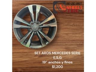 SET AROS MERCEDES BENZ SERIE E,S,G NEW 19, Puerto Rico