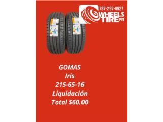 GOMAS USADAS 215-65-16 IRIS PRECIO, Puerto Rico