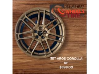 SET AROS TOYOTA COROLLA 18 NEW, Puerto Rico