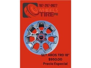 SET AROS TOYOTA TACOMA 18 New , Puerto Rico