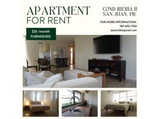 IberiaII- Apartamento-  3H/2B- 2K/m