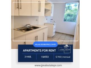 (RENTADO) APART.en VILLAS DE BEATRIZ 