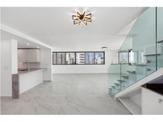 3/3.5 Renovated Penthouse in Heart of Condado